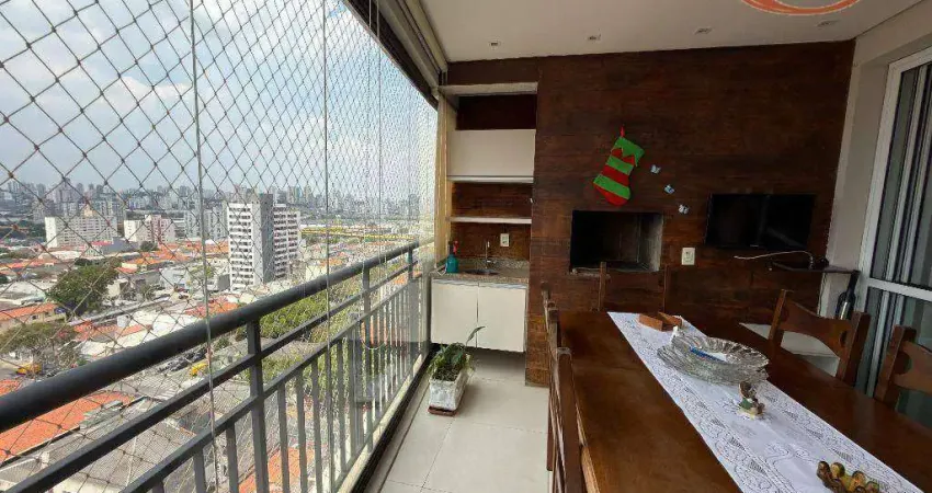 Apartamento com 3 dormitórios à venda, 133 m² por r$ 1.600.000,00 - ipiranga - são paulo/sp