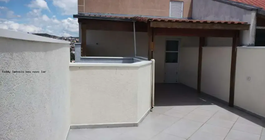 Cobertura para venda em santo andré, vila junqueira, 2 dormitórios, 1 banheiro, 1 vaga