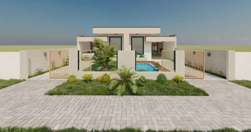 Casa com 3 quartos à venda na RUA ENGENHEIRO BATISTA RIBAS QUASE ESQUINA COM RUA APUCARANA - CASA 01, Brejatuba, Guaratuba
