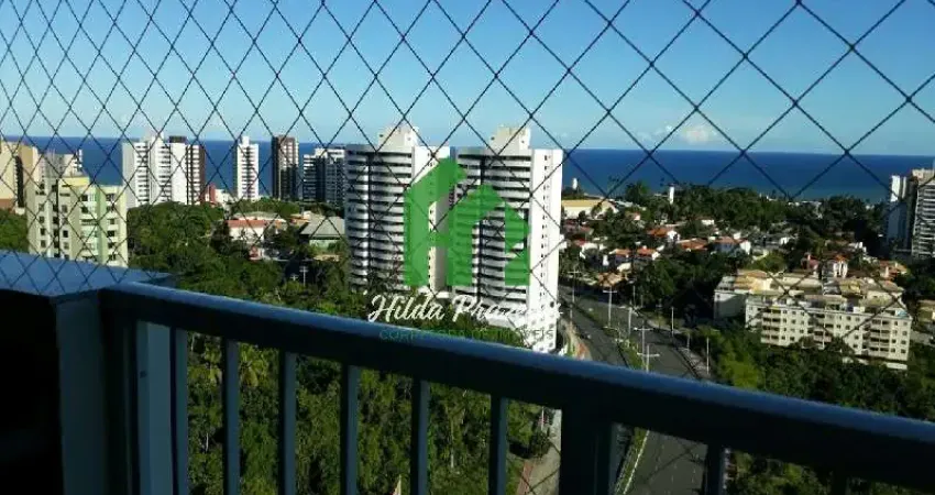 Apartamento para locação em Salvador-BA: 2 quartos, 1 suíte, banheiro social, varanda gourmet, 1 vaga de garagem e 66m² no bairro Patamares.