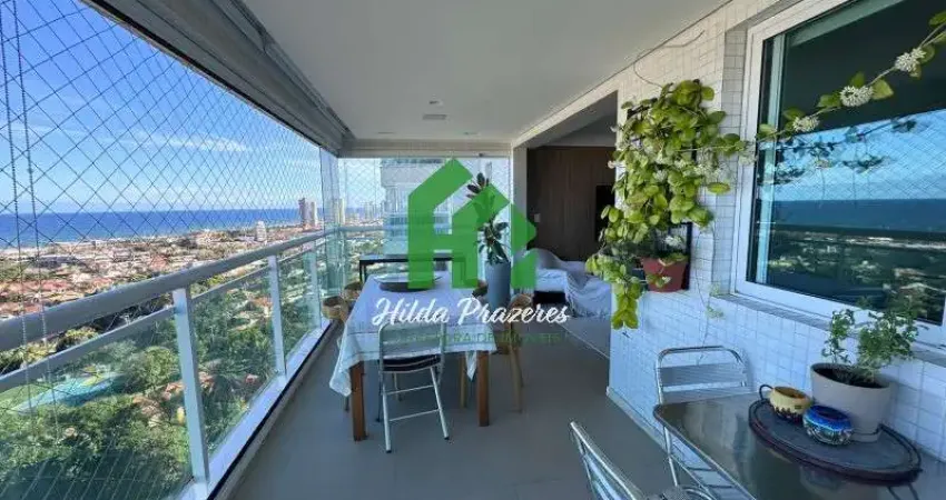 Apartamento de luxo à venda em Piatã, Salvador-BA: 3 quartos, 3 suítes, 1 sala, 4 banheiros, 3 vagas de garagem, 145m².
