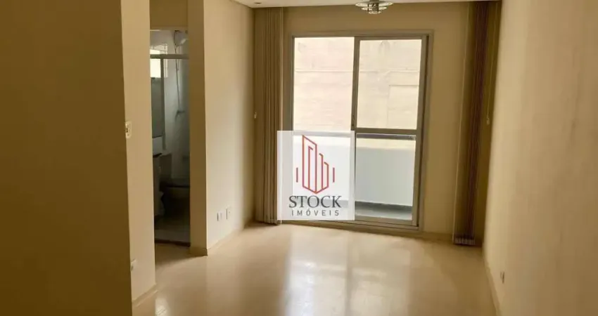 Apartamento com 1 dormitório para alugar, 48 m² por R$ 3.573/mês - Saúde - São Paulo/SP