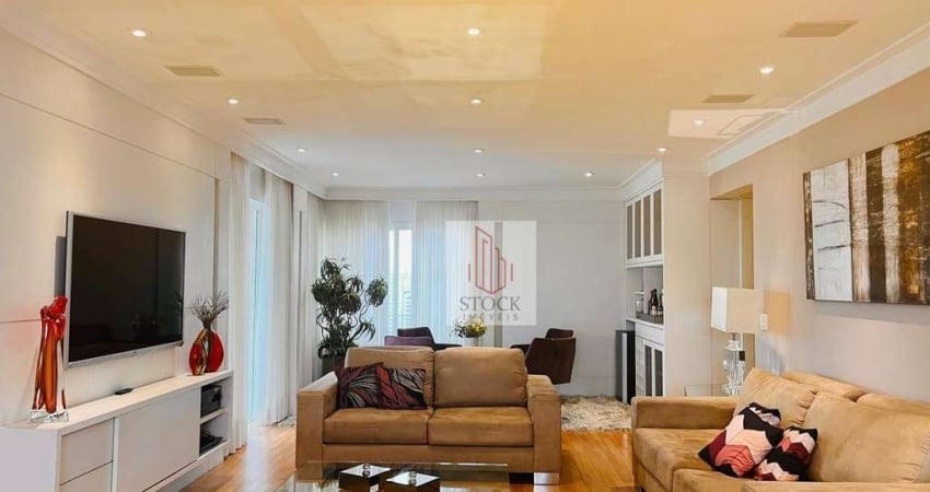 Apartamento com 4 dormitórios, 193 m² - venda por r$ 3.400.000 ou aluguel por r$ 22.600/mês mirandópolis - são paulo/sp