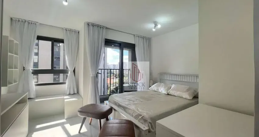 Studio mobiliado de alto padrão – primeira locação – campo belo