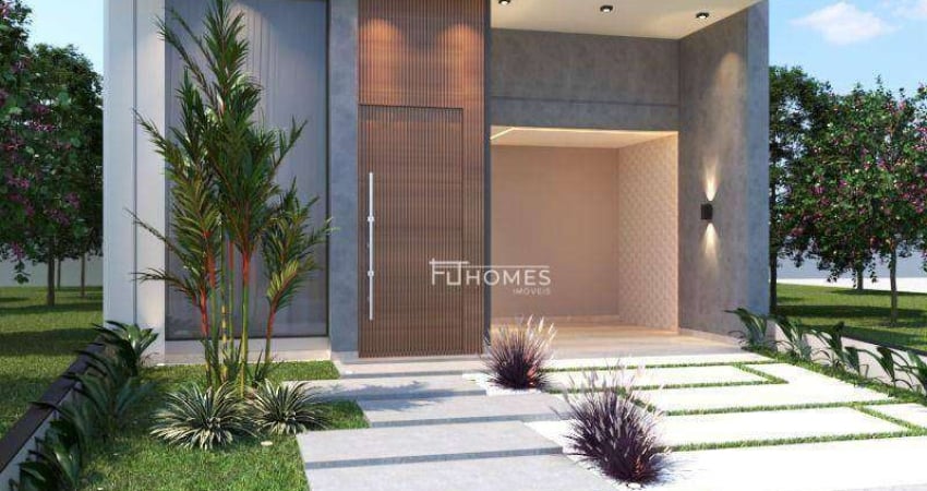 Casa com 3 dormitórios à venda, 135 m² por R$ 1.189.000 - Condominio Mantova - Indaiatuba/SP