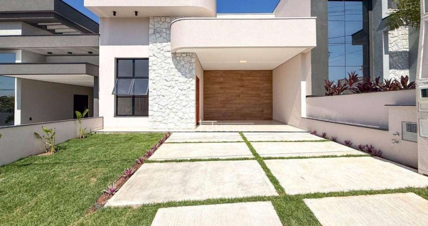 Casa com 3 dormitórios à venda, 135 m² por R$ 1.200.000,00 - Condomínio Park Gran Reserve - Indaiatuba/SP