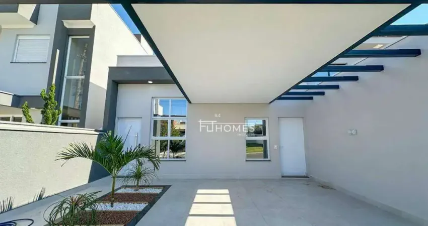 Casa com 3 dormitórios à venda, 105 m² por R$ 890.000,00 - Condomínio Park Real - Indaiatuba/SP