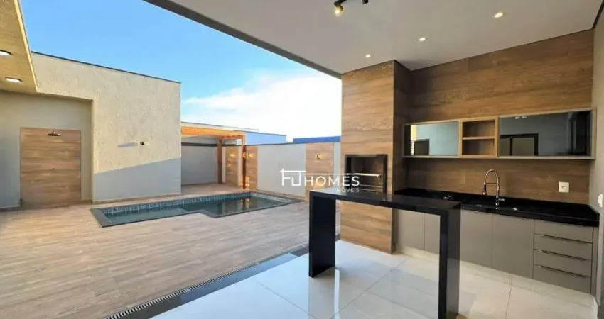 Casa com 3 dormitórios à venda, 191 m² por R$ 1.598.000,00 - Condomínio Residencial Milano - Indaiatuba/SP