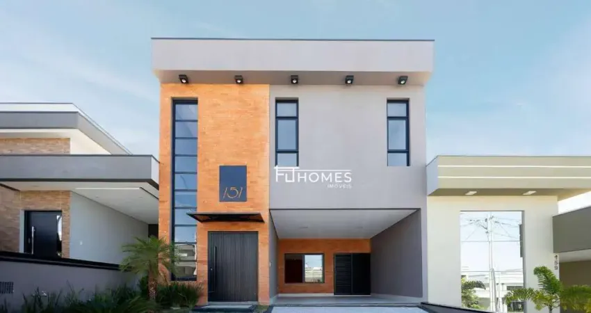 Sobrado com 3 dormitórios à venda, 220 m² por r$ 1.580.000,00 - condomínio park gran reserve - indaiatuba/sp