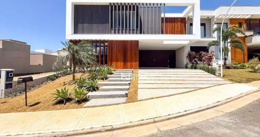 Sobrado com 4 dormitórios à venda, 288 m² por r$ 3.100.000,00 - condomínio maria dulce - indaiatuba/sp