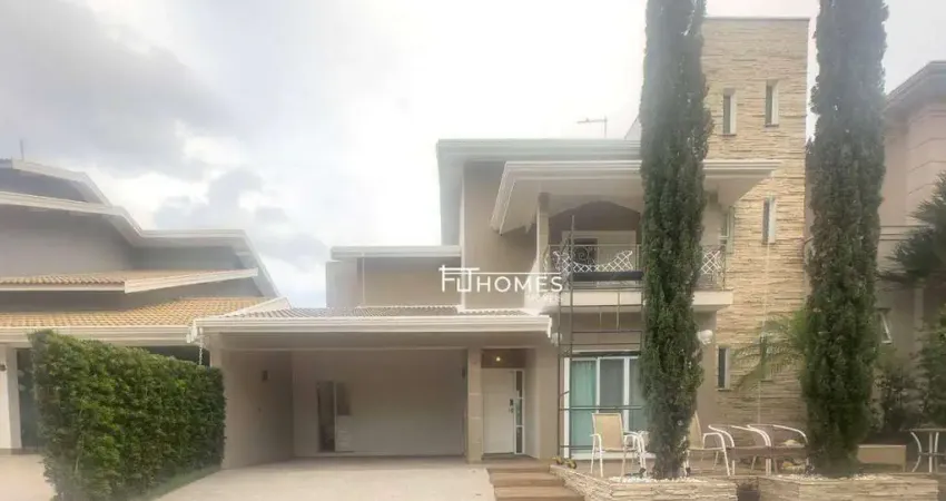 Sobrado com 3 dormitórios, 248 m² - venda por r$ 2.100.000,00 ou aluguel por r$ 12.146,28/ano - condomínio villa romana - indaiatuba/sp