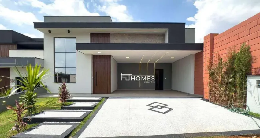 Casa com 3 dormitórios à venda, 170 m² por r$ 1.595.000,00 - condomínio park gran reserve - indaiatuba/sp