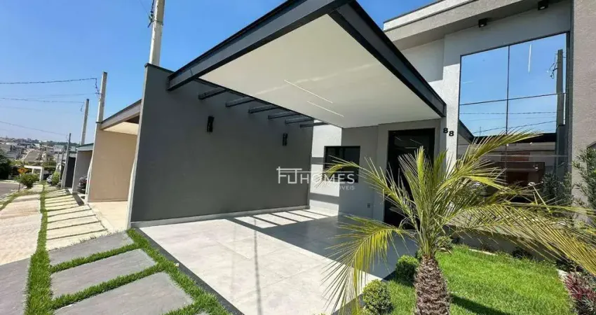 Casa com 3 dormitórios à venda, 125 m² por r$ 1.272.000,00 - condomínio jardins do império - indaiatuba/sp