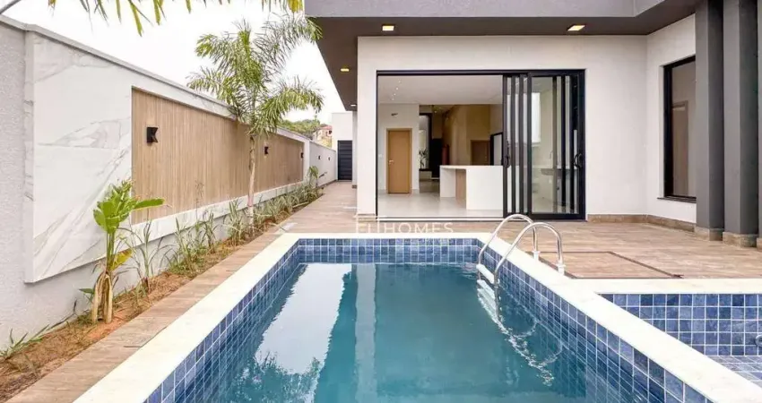 Casa com 3 dormitórios à venda, 207 m² por r$ 2.250.000,00 - condomínio villa sapezal - indaiatuba/sp