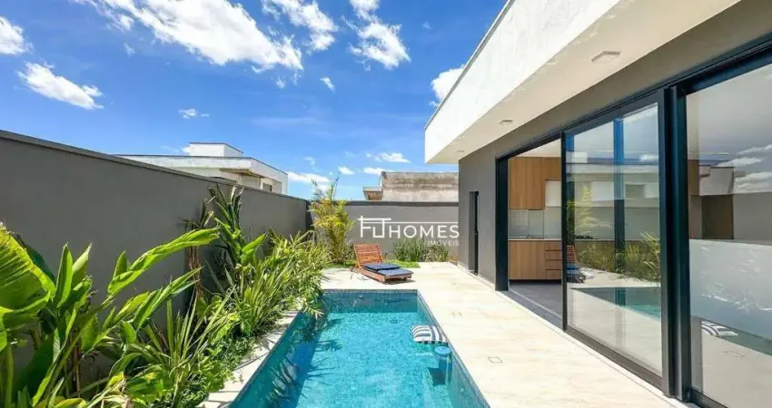 Casa com 3 dormitórios à venda, 207 m² por r$ 2.190.000 - condomínio villa sapezal - indaiatuba/sp