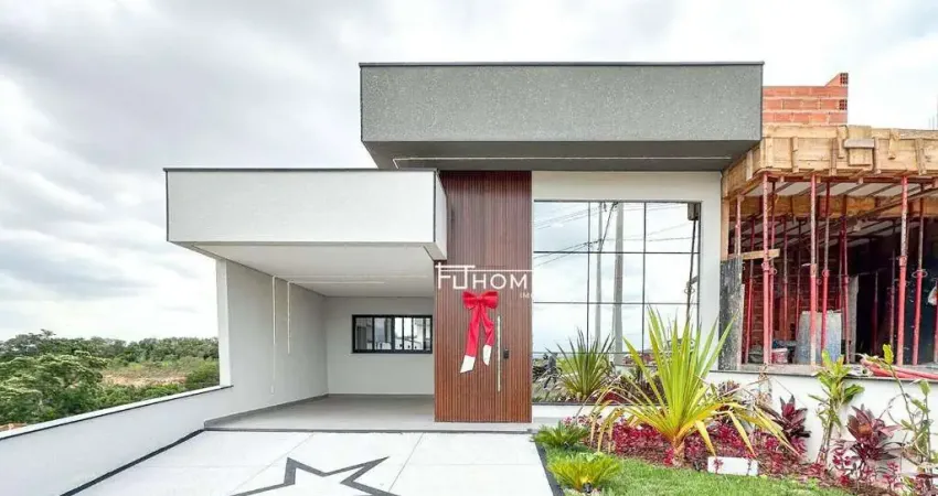 Casa com 3 dormitórios à venda, 140 m² por r$ 1.290.000,00 - condomínio jardim park vista real - indaiatuba/sp