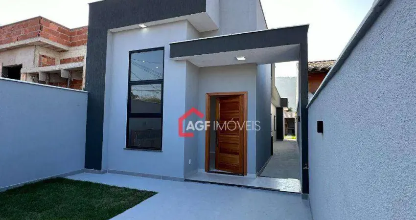 Casa com 3 dormitórios à venda, 100 m² por r$ 590.000,00 - barroco (itaipuaçu) - maricá/rj