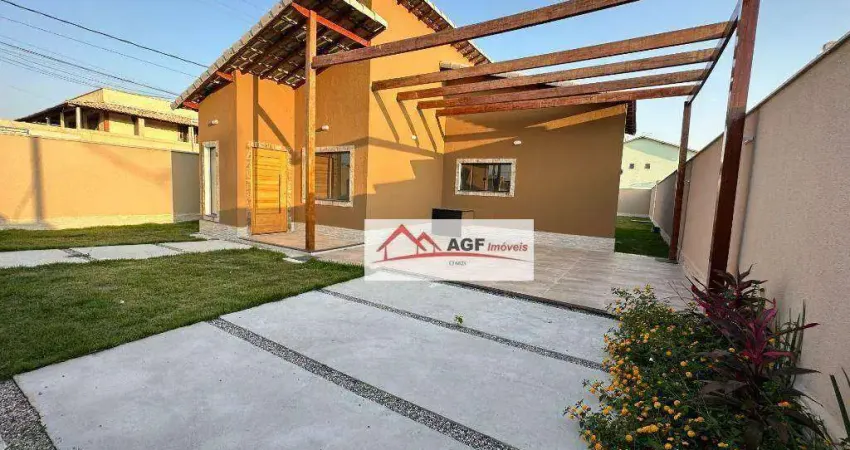 Casa com 3 dormitórios à venda por R$ 715.000,00 - Jardim Atlântico Leste (Itaipuaçu) - Maricá/RJ