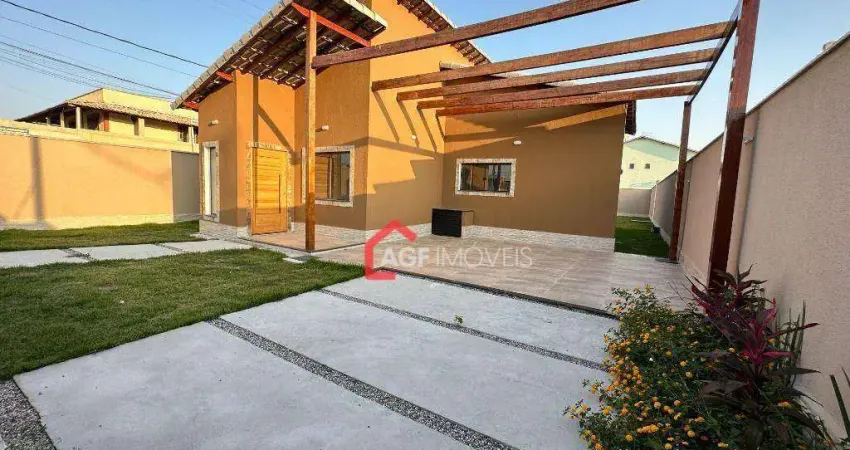 Casa com 3 dormitórios à venda por r$ 715.000,00 - jardim atlântico leste (itaipuaçu) - maricá/rj