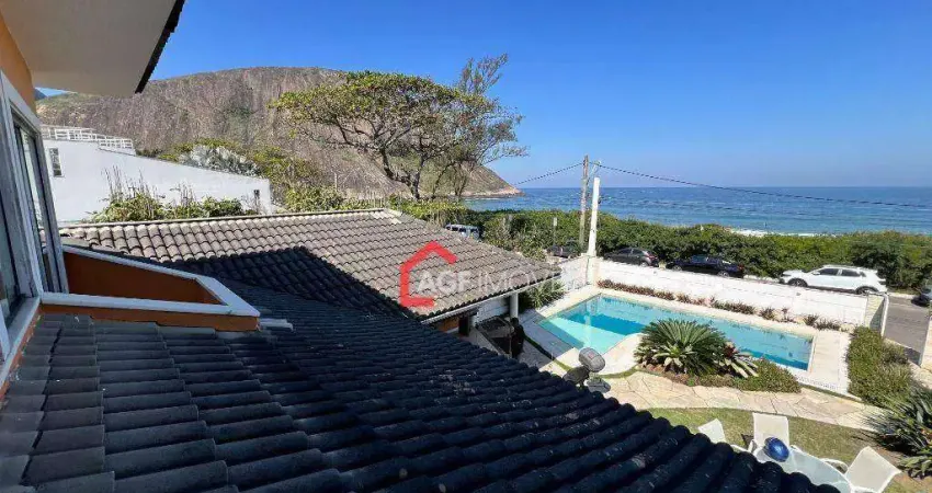 Oportunidade mansão frente mar com 7 quartos à venda, 700 m² por r$ 5.500.000 - itacoatiara - niterói/rj