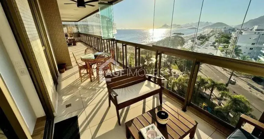 Punta del mar , frente mar - 4 quartos à venda, 190 m² por r$ 2.550.000 - piratininga - niterói/rj