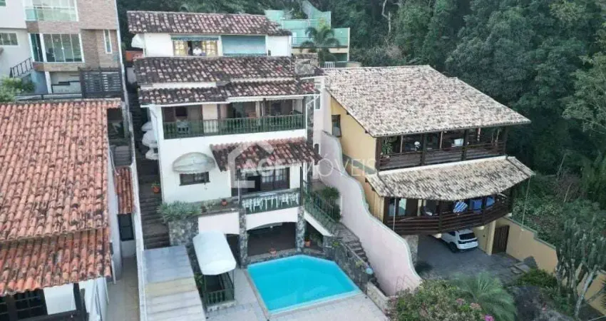 Casa com 5 dormitórios à venda, 495 m² por r$ 1.500.000,00 - camboinhas - niterói/rj