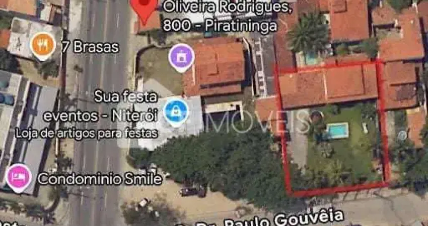 Casa com lote de 720m² por r$ 1.700.000 - piratininga - niterói/rj