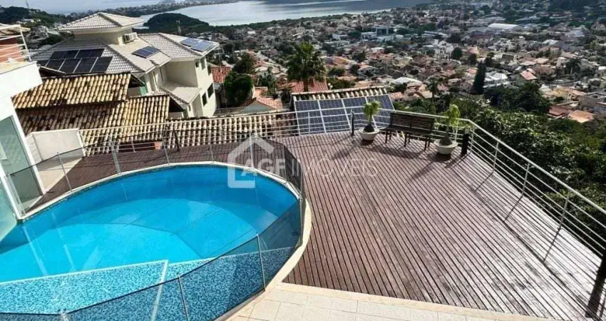 Casa em condomínio com 4 suítes à venda, 420 m² por r$ 3.480.000 - camboinhas - niterói/rj
