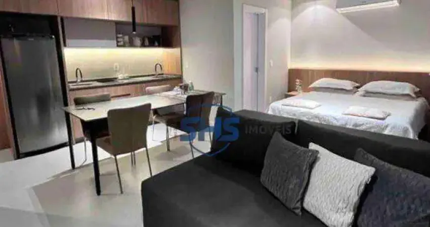 Apartamento com 1 dormitório para alugar, 35 m² por r$ 2.640,00/mês - ponta aguda - blumenau/sc