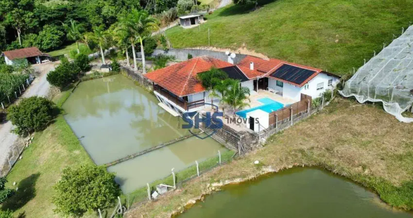 Sítio com 2 dormitórios à venda, 5000 m² por R$ 1.200.000,00 - Albertina - Rio do Sul/SC