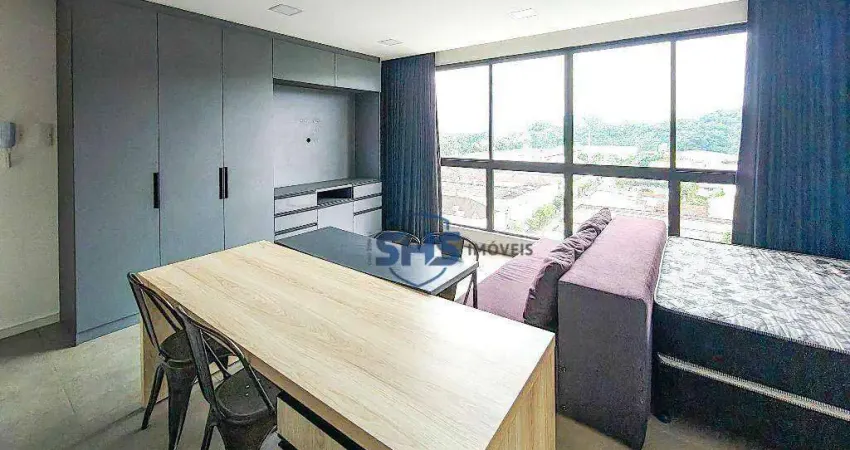 Apartamento com 1 dormitório para alugar, 33 m² por R$ 2.450,00/mês - Itoupava Seca - Blumenau/SC