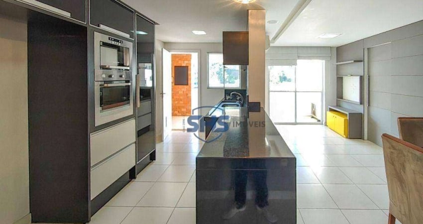 Apartamento com 2 dormitórios para alugar, 80 m² por R$ 3.150,00/mês - Ponta Aguda - Blumenau/SC