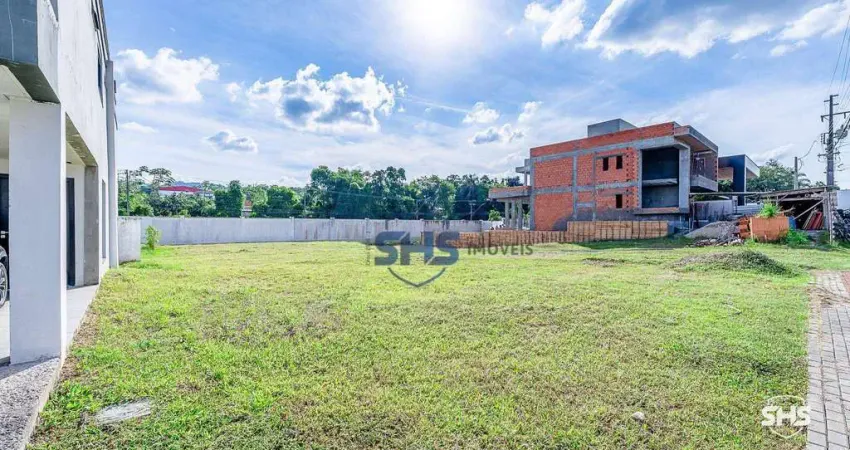 Terreno à venda condomínio golden park bairro itoupava central