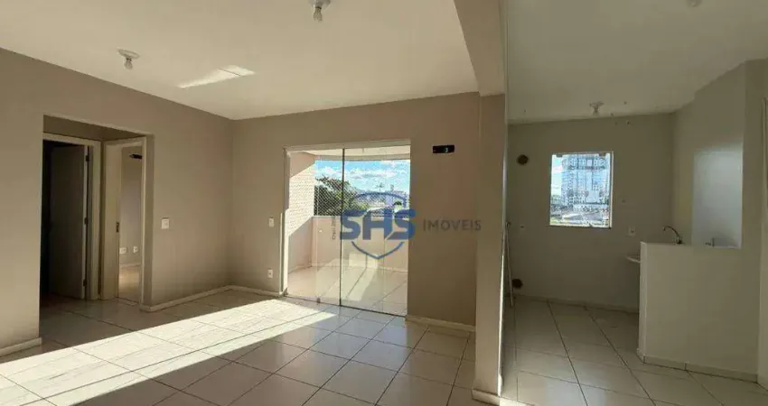 Apartamento com 2 dormitórios para alugar, 65 m² por R$ 2.894,12/mês - Centro - Blumenau/SC
