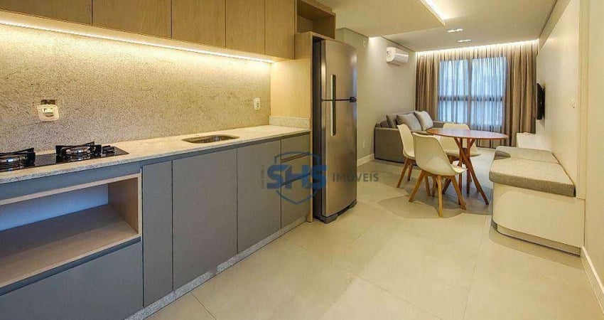 Apartamento com 2 dormitórios para alugar, 52 m² por R$ 5.350,00/mês - Velha - Blumenau/SC