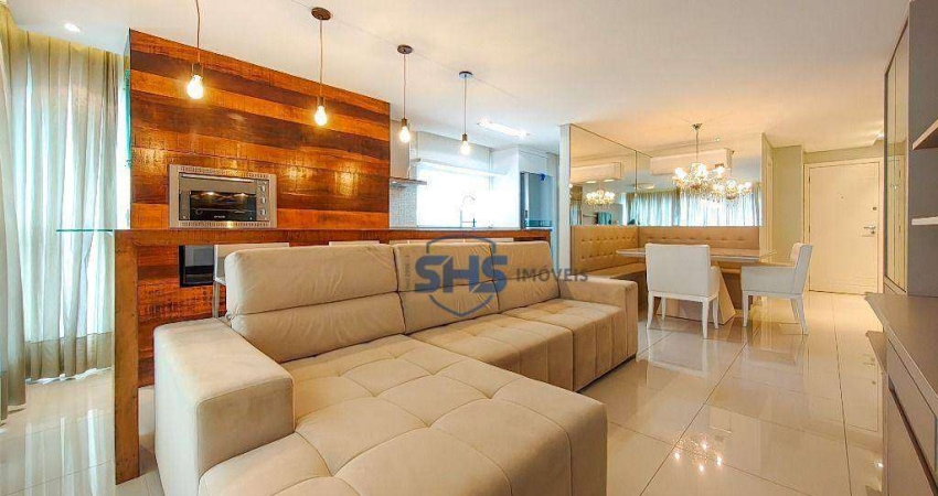 Apartamento com 2 dormitórios para alugar, 79 m² por R$ 5.270,00/mês - Vila Nova - Blumenau/SC