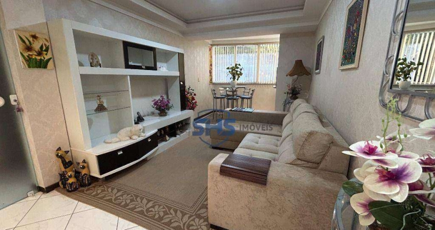 Apartamento com 2 dormitórios para alugar, 124 m² por R$ 3.285,85/mês - Velha - Blumenau/SC