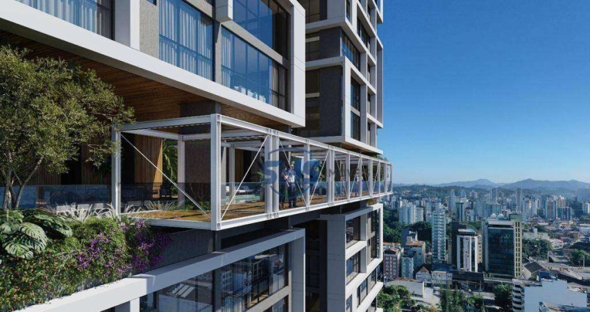 Apartamento com 3 dormitórios à venda, 159 m² por R$ 1.990.000,00 - Centro - Blumenau/SC