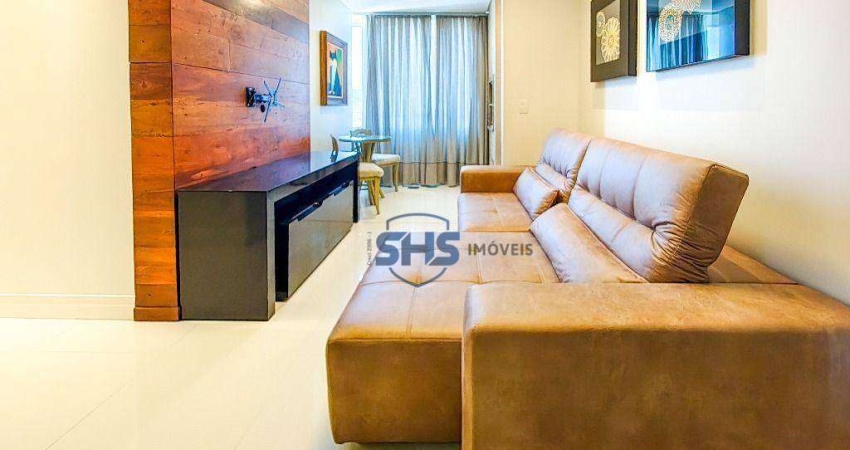 Apartamento com 2 dormitórios para alugar, 75 m² por R$ 4.260,00/mês - Velha - Blumenau/SC