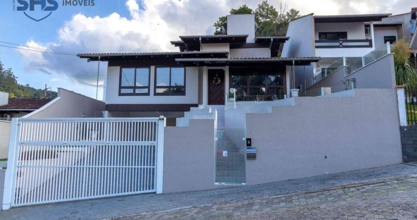 Casa com 4 dormitórios, 266 m² - venda por R$ 2.500.000,00 ou aluguel por R$ 6.800,00/mês - Velha - Blumenau/SC