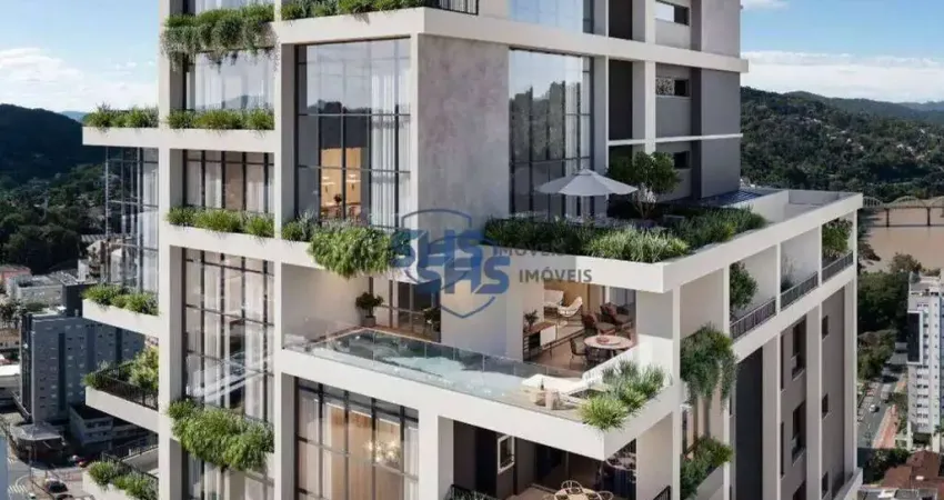 Apartamento com 3 quartos à venda na Avenida Brasil, 143, Ponta Aguda, Blumenau