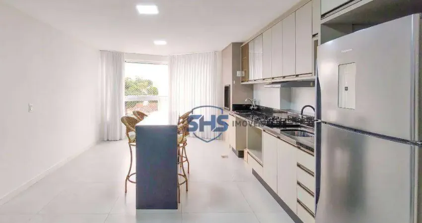 Apartamento com 3 dormitórios para alugar, 87 m² por R$ 3.750,19/mês - Água Verde - Blumenau/SC