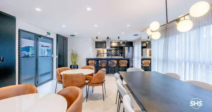 Apartamento com 1 dormitório para alugar, 27 m² por R$ 3.310,00/mês - Centro (Blumenau) - Blumenau/SC