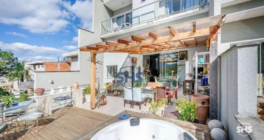 Casa com 3 dormitórios, 270 m² - venda por r$ 1.100.000,00 ou aluguel por r$ 6.165,01/mês - fortaleza alta - blumenau/sc