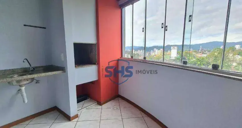Apartamento com 2 dormitórios para alugar, 111 m² por r$ 2.650,00/mês - vila nova - blumenau/sc