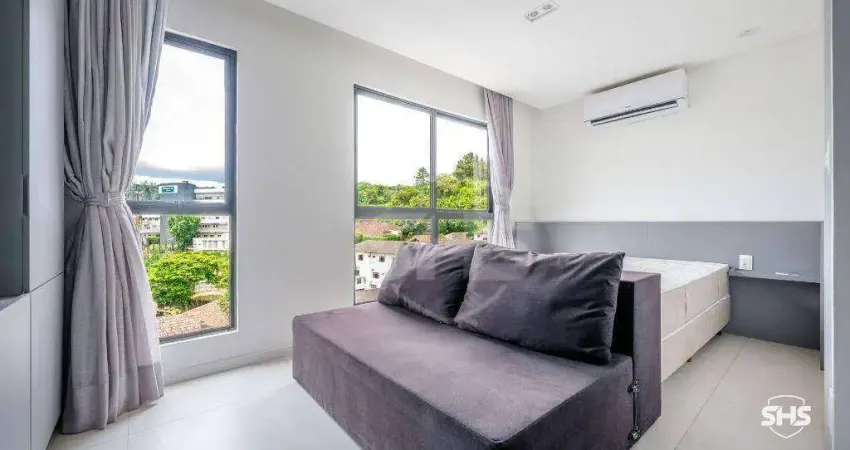 Apartamento com 1 dormitório para alugar, 34 m² por r$ 2.409,74/mês - centro (blumenau) - blumenau/sc