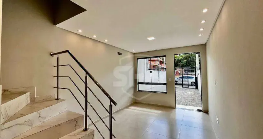 Casa com 2 dormitórios para alugar, 76 m² por r$ 3.035,00/mês - fortaleza - blumenau/sc