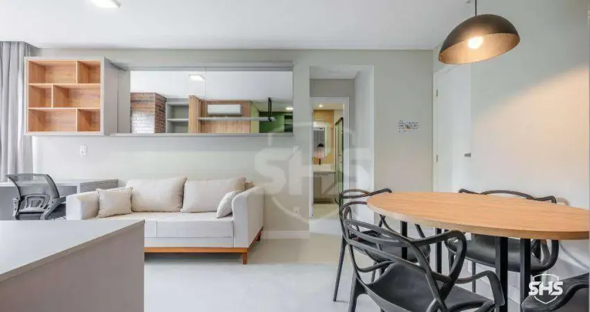 Apartamento com 1 dormitório para alugar, 43 m² por r$ 3.190,00/mês - itoupava seca - blumenau/sc