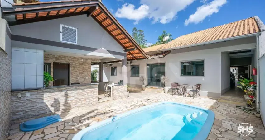 Casa com 4 dormitórios à venda, 198 m² por r$ 950.000,00 - escola agrícola - blumenau/sc