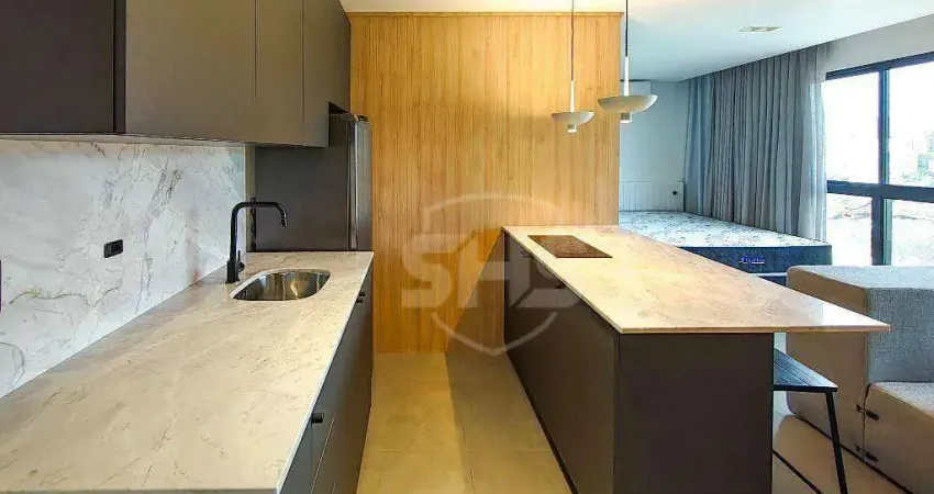 Apartamento com 1 dormitório para alugar, 32 m² por r$ 2.556,00/mês - itoupava seca - blumenau/sc